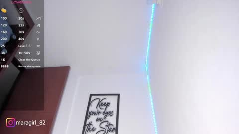 Snapshot of maragirl chatting on 01.01.25 Mara online show from 01.01.25