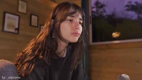 Alfonsina online show from 12.14.25