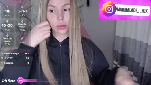 Marmalade Fox online show from 04.12.26