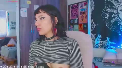 Snapshot of mel_dahlia chatting on 11.09.25 Melissa - - Please help me to reach 100 thumbs up online show from 11.09.25