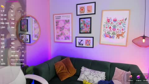 Snapshot of melissa_koster chatting on 01.14.25 Melissa 3 online show from 01.14.25