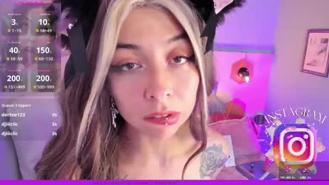 Snapshot of melissa_koster chatting on 03.03.25 Melissa 3 online show from 03.03.25