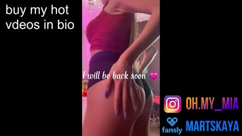 Mia Martskaya online show from 10.10.25