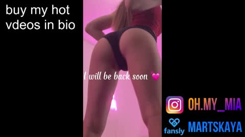 Mia Martskaya online show from 10.13.25