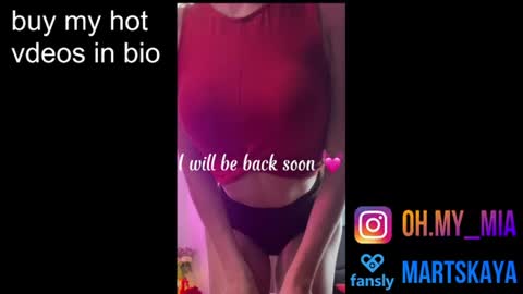 Snapshot of mia4sin chatting on 06.28.26 Mia Martskaya online show from 06.28.26