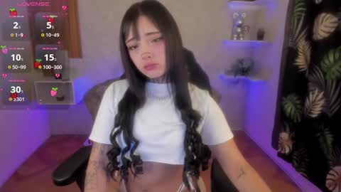 Snapshot of mia_cat05 chatting on 01.05.25 Mia online show from 01.05.25