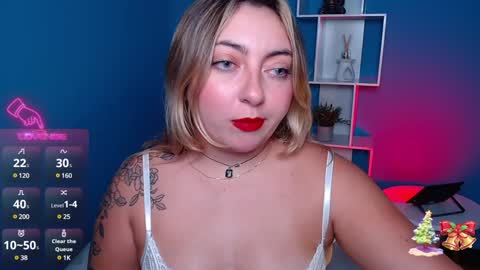 Snapshot of miaawild chatting on 12.16.24 Andrea online show from 12.16.24