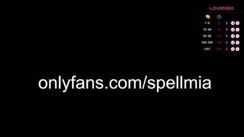 Mia  instagram miasspell online show from 01.20.25