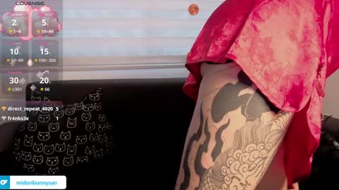 Snapshot of midori__san chatting on 11.27.25 midori__san online show from 11.27.25