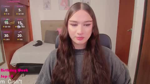 Snapshot of miley_baker chatting on 09.22.25 Miley online show from 09.22.25