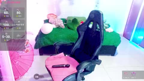 Snapshot of milkysakura chatting on 03.10.25 Abby Lilia online show from 03.10.25