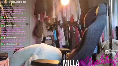 Snapshot of millamischief chatting on 06.17.26 Milla Mischief online show from 06.17.26