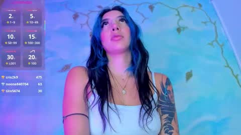 Snapshot of miss_evans_ chatting on 10.11.25 miss_evans_ online show from 10.11.25