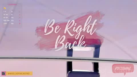 Sofia Castro online show from 01.25.25