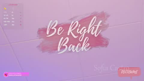 Sofia Castro online show from 02.05.25