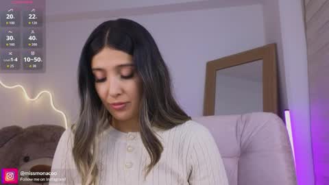 Snapshot of missmonaco chatting on 04.18.26 Emma Rivera online show from 04.18.26