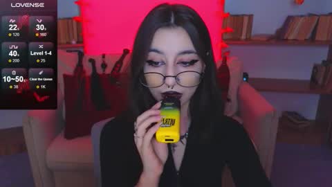 Snapshot of mistress__marcelline chatting on 10.15.25 Marcelline online show from 10.15.25