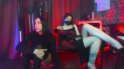 Mistress Valentine and her slave Yuna online show from 01.04.25