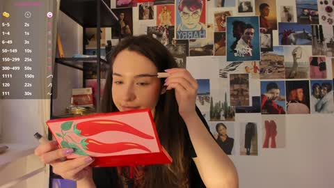 Snapshot of monicarocket chatting on 01.03.25 Monica online show from 01.03.25