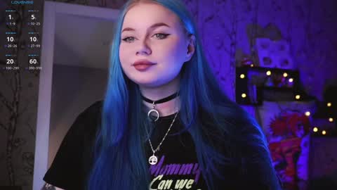 Snapshot of moon_valkyriie chatting on 02.01.25 Emilia online show from 02.01.25