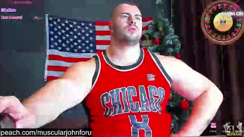Snapshot of muscularjohnforu chatting on 12.08.24 click icon for peach online show from 12.08.24