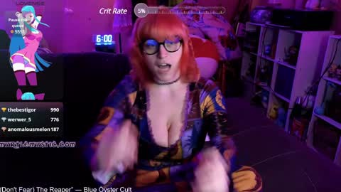 Snapshot of myrtlemystic chatting on 01.22.25 Myrtle Faust online show from 01.22.25