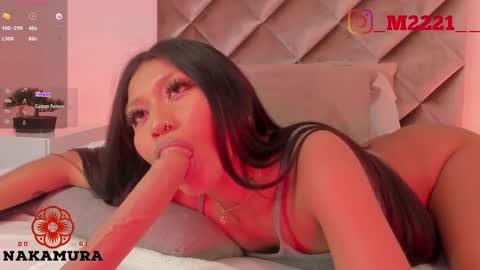 Snapshot of nakamura_san chatting on 03.04.25 INSTAGRAM m2221 online show from 03.04.25