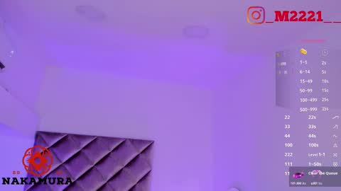 Snapshot of nakamura_san chatting on 03.11.25 INSTAGRAM m2221 online show from 03.11.25