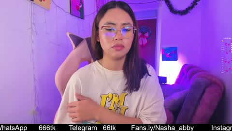 Snapshot of nasha_abby chatting on 12.12.24 Call me Nasha online show from 12.12.24