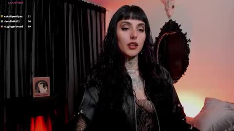 Goddess Alice online show from 12.20.25