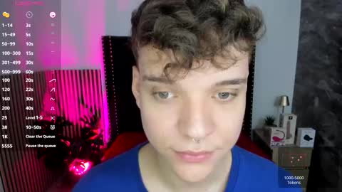 Snapshot of naughty_twink_ chatting on 10.21.25 Noah online show from 10.21.25