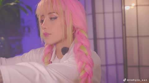 Snapshot of nekyra_san chatting on 02.16.25 Mely Birthday party saturday night BYO online show from 02.16.25