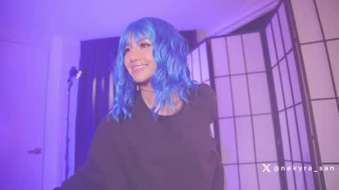 Snapshot of nekyra_san chatting on 03.04.25 Mely Birthday party saturday night BYO online show from 03.04.25