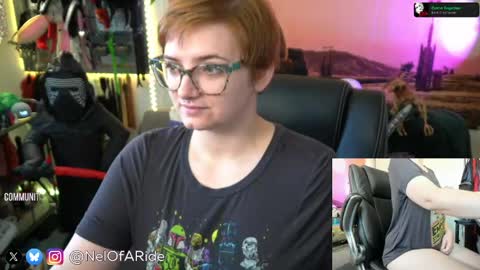 Snapshot of nelparker chatting on 05.23.26 Nel Parker online show from 05.23.26