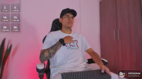 Snapshot of nickyblazze_ chatting on 11.29.25 Nicky online show from 11.29.25