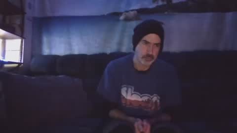 Snapshot of nightgoat666 chatting on 02.19.25 OHB Old Horny Bastard online show from 02.19.25
