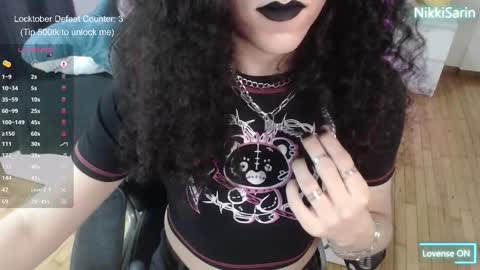 NikkiSarin online show from 10.27.25