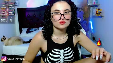 Snapshot of ninna_raven chatting on 04.20.26 Ninna online show from 04.20.26