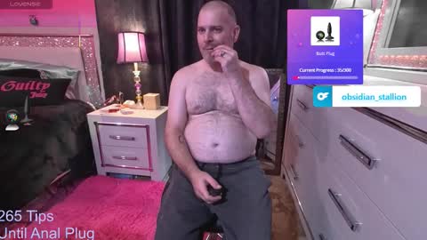 Obsidian stallion online show from 10.03.25