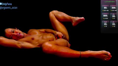 Snapshot of orgasmic_asian chatting on 02.22.25 Orgasmic Asian online show from 02.22.25