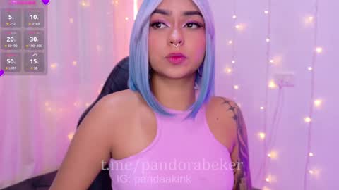 Snapshot of pandorabeker chatting on 01.09.25 online show from 01.09.25