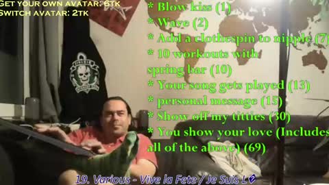 Snapshot of pannenkoekenkeizer chatting on 05.14.26 Chris online show from 05.14.26