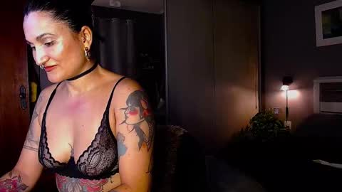 My alter ego Betinna Flowers - a tattooed Miss  -   Are you missing me come in here  -  online show from 01.26.25