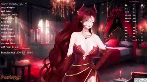 Succubus Nyx online show from 01.30.25