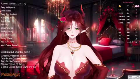 Succubus Nyx online show from 02.10.25