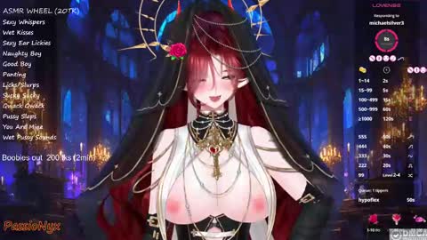 Succubus Nyx online show from 02.24.25