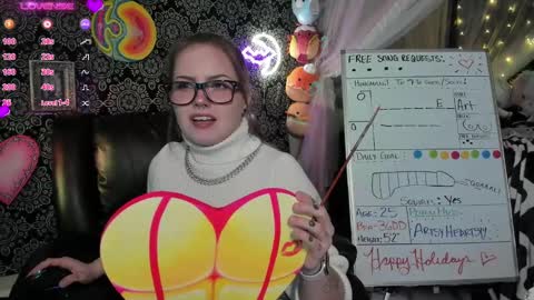 ArtsyHeartsyy online show from 12.25.24