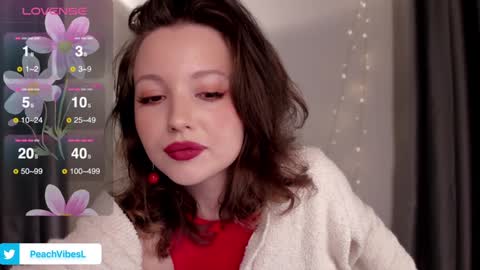 Snapshot of peachvibes chatting on 12.21.24 Lili online show from 12.21.24