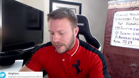 Snapshot of player2pawns chatting on 02.20.25 Player online show from 02.20.25