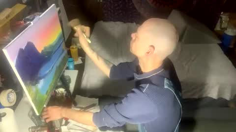Snapshot of playfulpainter chatting on 03.24.26 playfulpainter online show from 03.24.26